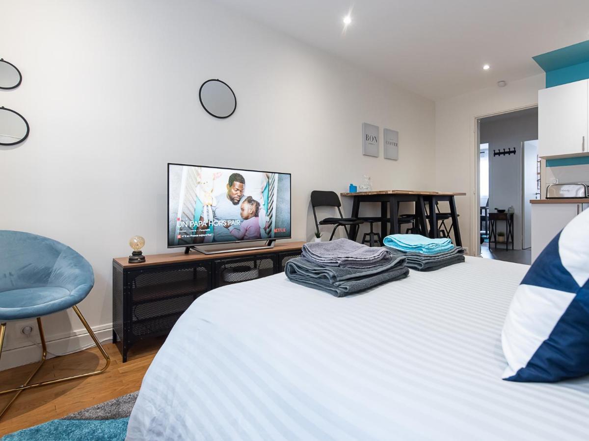Le Valles - Hypercentre Parking Gratuit Wifi Netflix Amazon Prime Villeurbanne Bagian luar foto